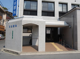 日谷眼科　入口