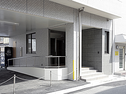 日谷眼科　病棟入口